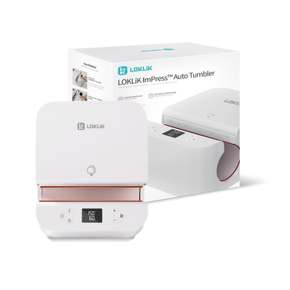 LOKLiK Auto Tumbler Heat Press White