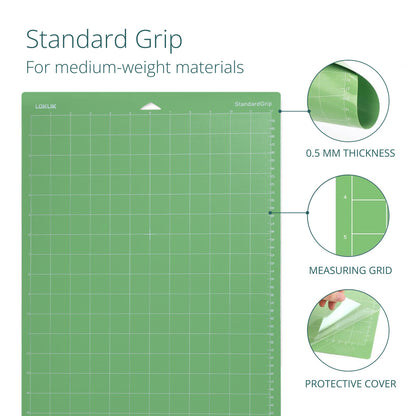 LOKLik Conjunto 3 Tapetes Corte 30x60cm Standard Verde
