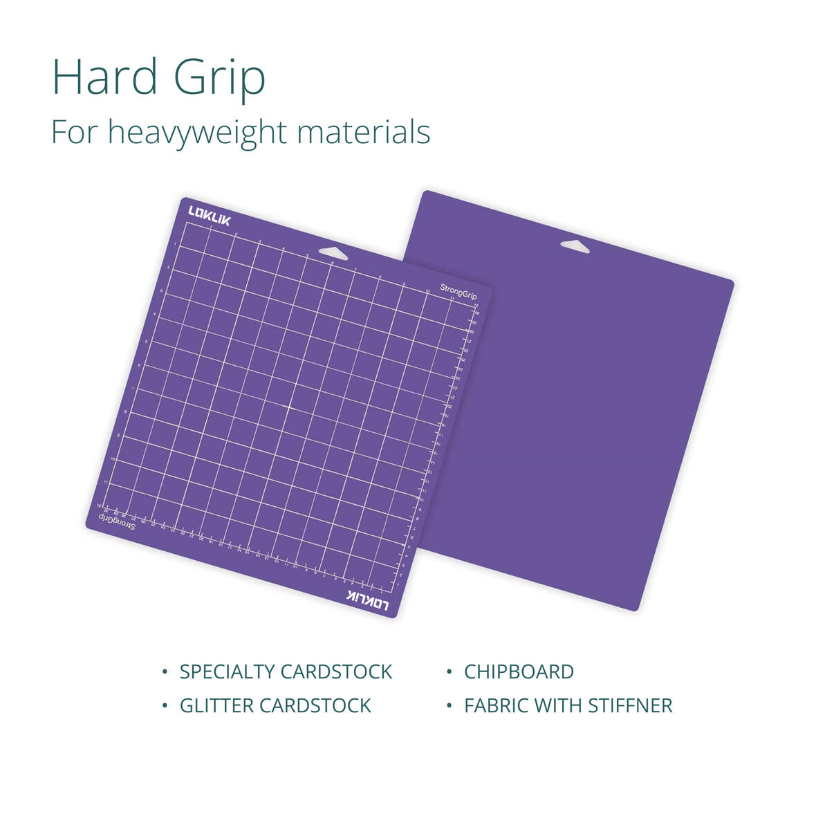 LOKLik Conjunto 3 Tapetes Corte 30x30cm Forte Roxo