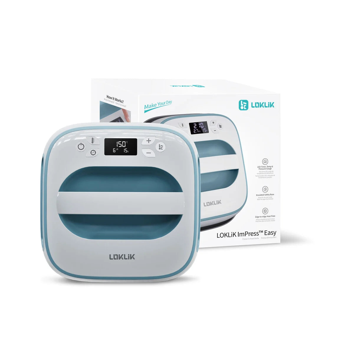 LOKLiK Easy Heat Press Denim Blue