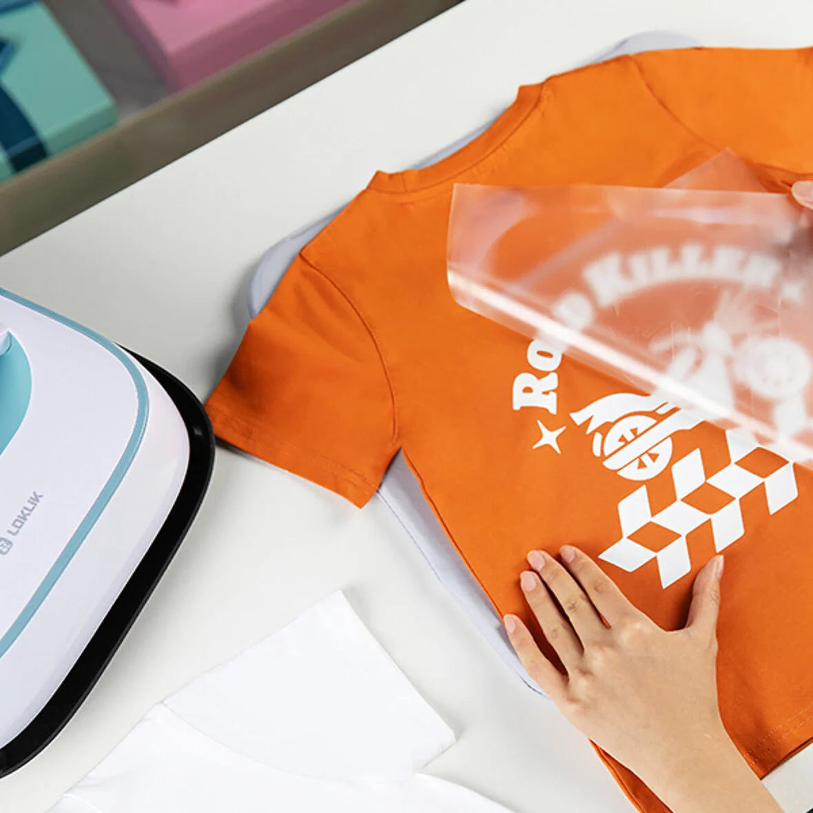 LOKLiK Easy Heat Press Blue