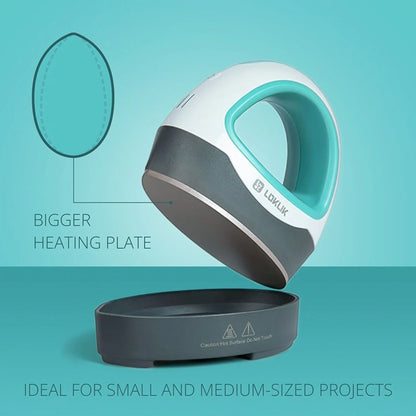 LOKLiK Mini Heat Press Blue