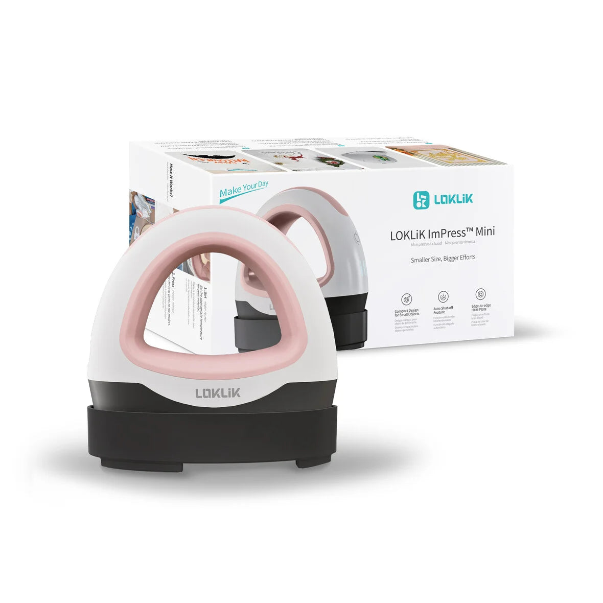 LOKLiK Mini Heat Press Romance Pink