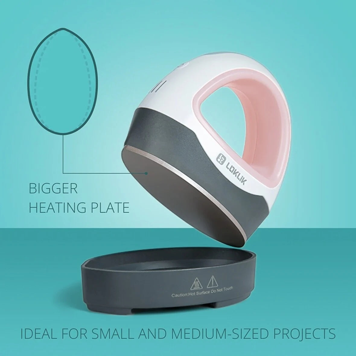 LOKLiK Mini Heat Press Romance Pink
