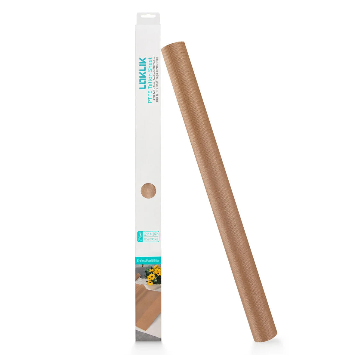 LOKLik Conjunto 3 folhas Teflon 30x40cm