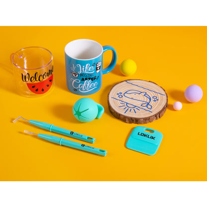 LOKLiK Conjunto Ferramentas Vinil Blue