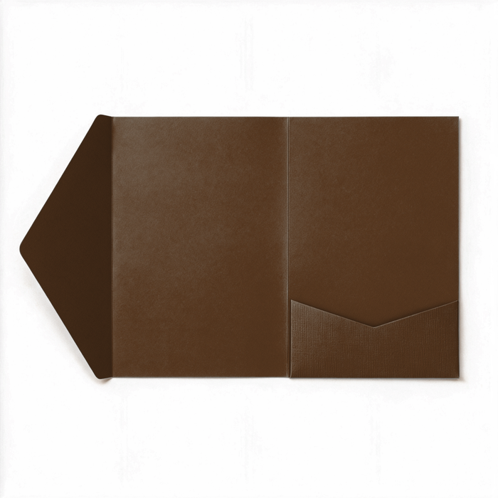 Envelope Texturizado LR Pocket Marrone