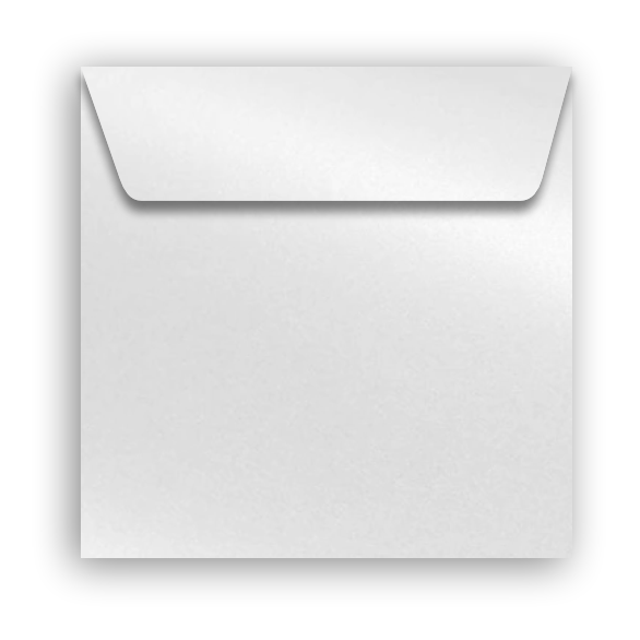 Envelope Perolado Majestic 17x17cm Milk