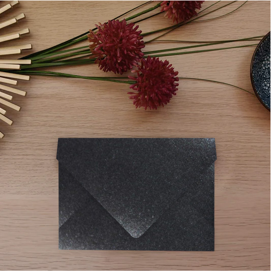 Envelope Perolado Majestic C6 Anthracite