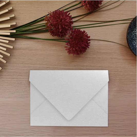 Envelope Perolado Majestic C6 Milk