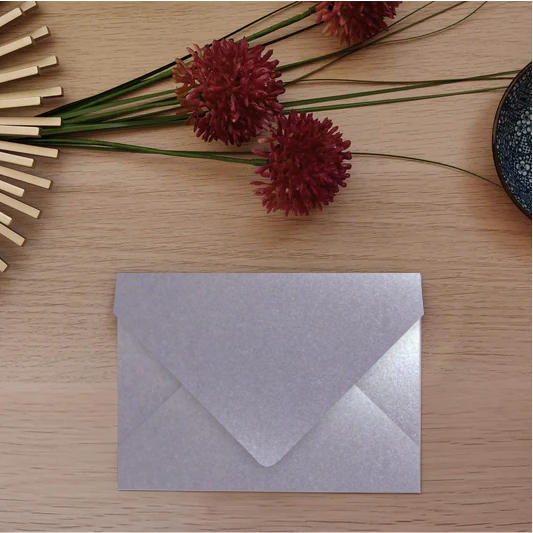Envelope Perolado Majestic C6 Parlour Pink