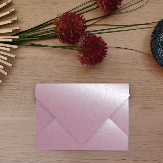 Envelope Perolado Majestic C6 Petal