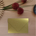 Envelope Perolado Majestic C6 Real Gold