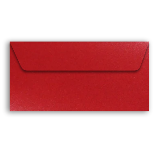Envelope Perolado Majestic DL Emperor Red