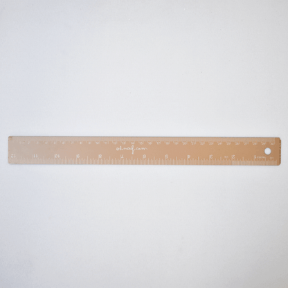 Oh Naif Artes e trabalhos manuais Regua Metalica 30cm Oh Naif Blush