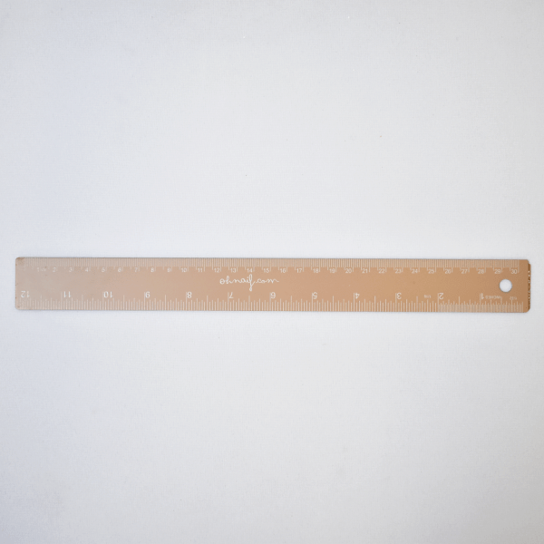 Oh Naif Artes e trabalhos manuais Regua Metalica 30cm Oh Naif Blush