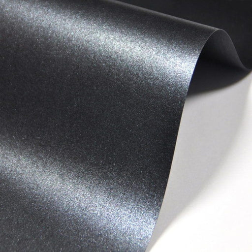 Papel Perolado Majestic Anthracite - PapelojaFavini