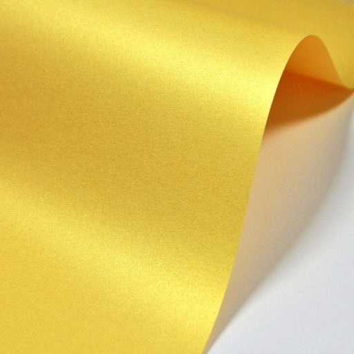 Papel Perolado Majestic Mellow Yellow - PapelojaFavini