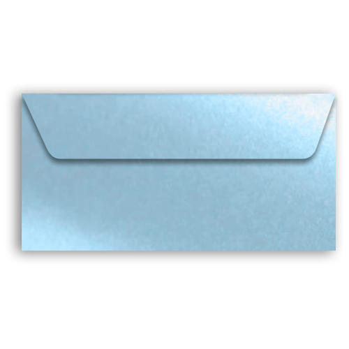 Papeloja Artes e trabalhos manuais Damask Blue / 10 unidades / 120grs Envelope Perolado Majestic DL 11x22cm