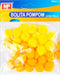 Pompons 20mm MP Amarelo Claro/Escuro - PapelojaMP