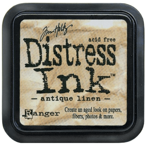Ranger Almofada Tinta Distress Ink Antique Linen Tim Holtz