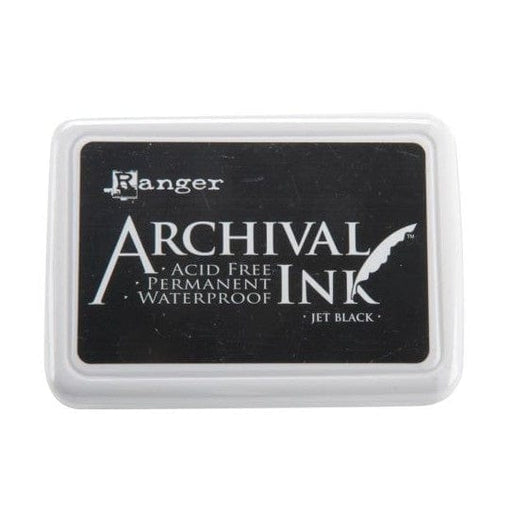 Ranger Artes e trabalhos manuais Almofada Carimbar Ranger Archival Ink Jet Black