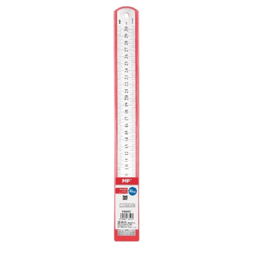 Régua Metálica MP 30cm - PapelojaMP