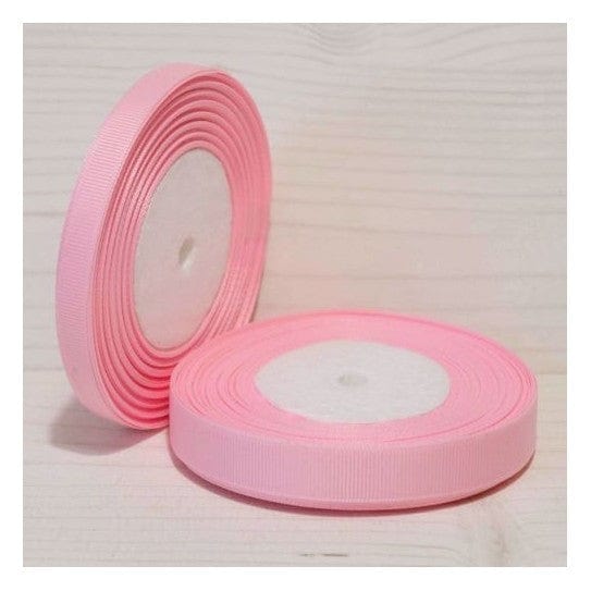 Rolo Fita Gorgurão 15mm Rosa Claro - PapelojaIlan