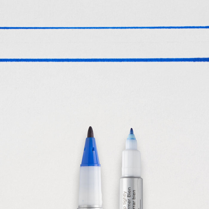 Sakura Artes e trabalhos manuais Caneta IDenti Pen Dual Point Azul