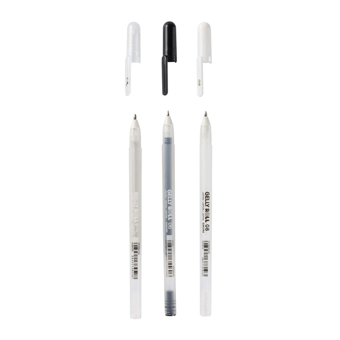 Sakura Artes e trabalhos manuais Caneta Sakura Gelly Roll Clear/Black/White