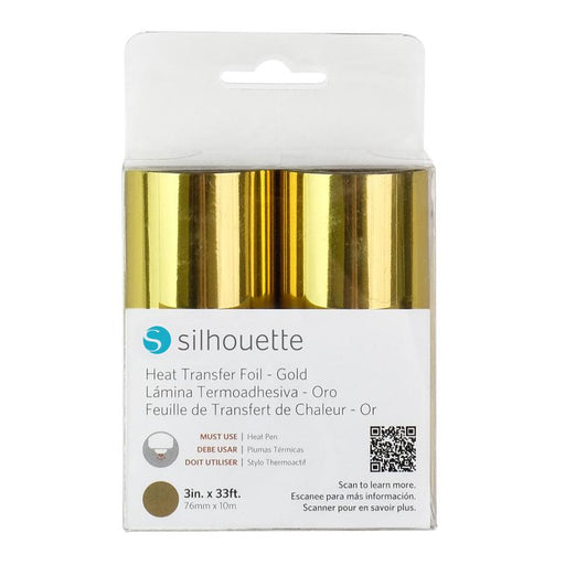 Silhouette Artes e trabalhos manuais Foil Transferência Calor Silhouette Ouro