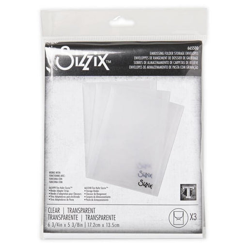 Sizzix Embossing Folder Storage Envelopes by Tim Holtz - PapelojaSizzix630454280279