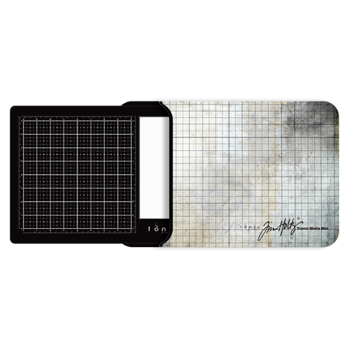 Tapete Vidro Temperado Tim Holtz Travel Glass Media Mat - PapelojaTonic