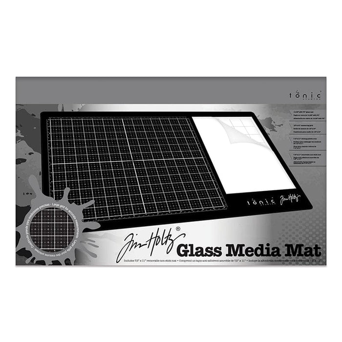 Tonic Artes e trabalhos manuais Tapete Vidro Temperado Tim Holtz Glass Media Mat