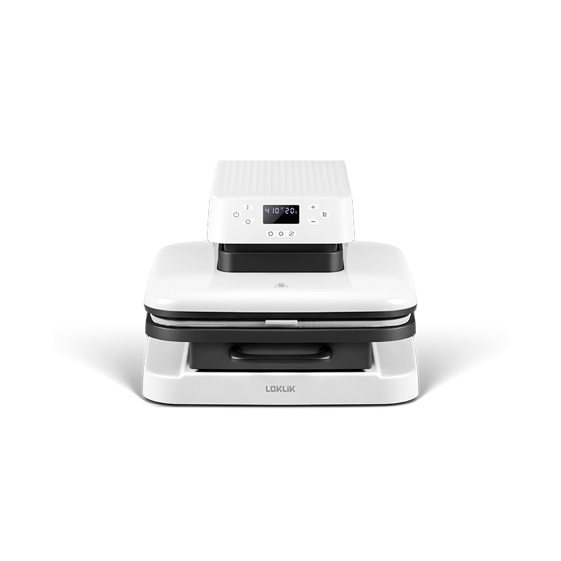 LOKLiK Auto Heat Press White