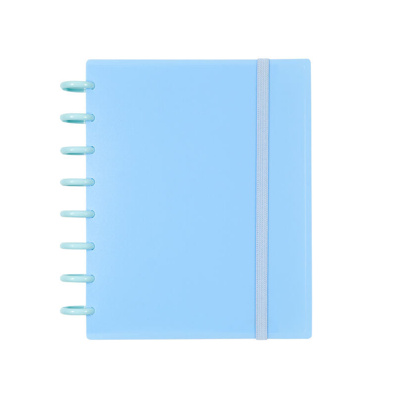 Caderno Ingeniox A5 100fls Quadriculado Azul
