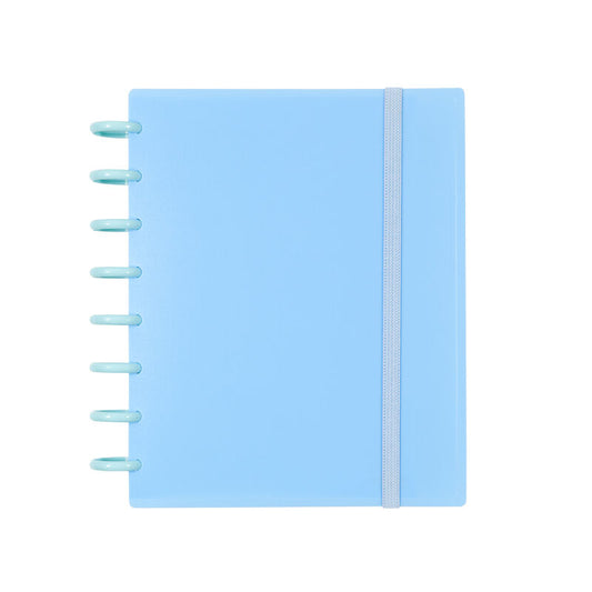 Caderno Ingeniox A5 100fls Quadriculado Azul