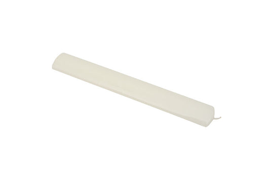 Vela Batizado Oval 3,5x32cm Branca