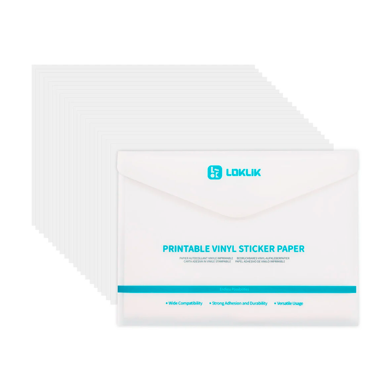 LOKLik Papel Autocolante Imprimível 20fls