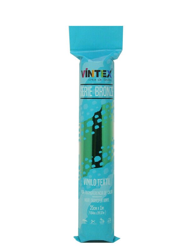 Vinil Têxtil Vintex 0,25x1m Verde Metalizado - PapelojaPapeloja8435710015211